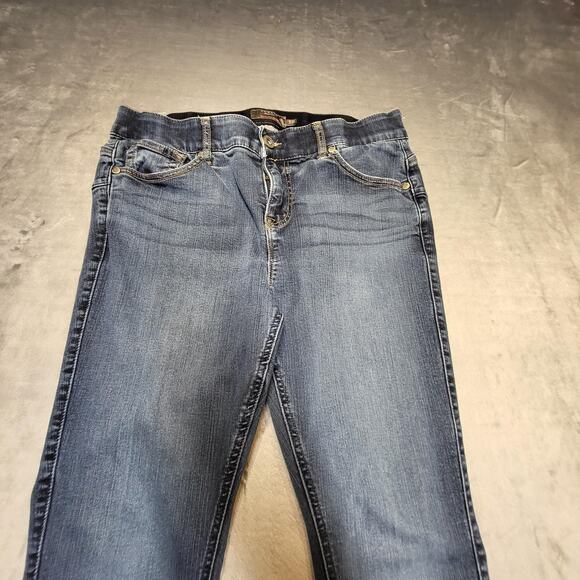 Torrid Jeans Womens 14R Blue Bombshell Skinny Stretch Denim High Rise Wash - Picture 2 of 10